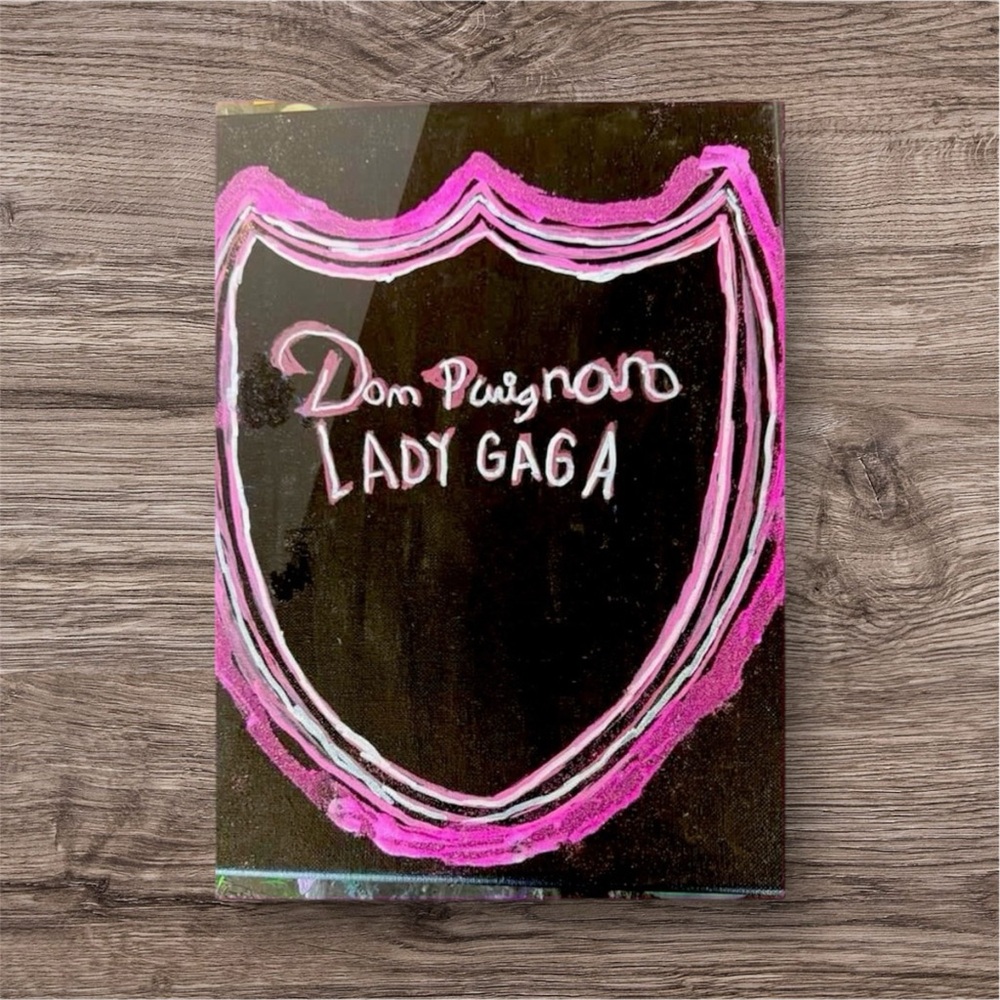 Dom Pérignon Lady Gaga Collaboration Poster